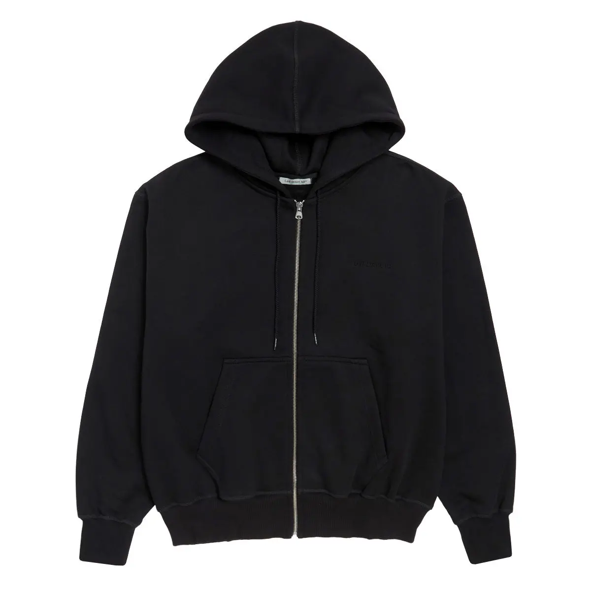 Last Resort Ab Script Logo Zip Hoodie - Black 1