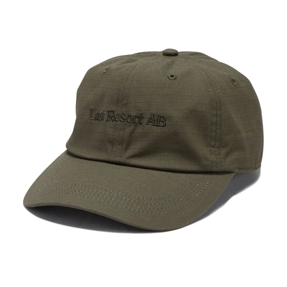 Last Resort Ab Script Logo Soft Peak Hat - Olive Drab 1