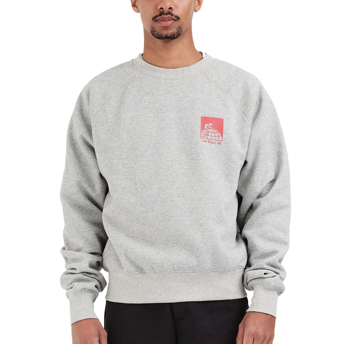 Last Resort Ab Little Ab Raglan Sweatshirt - Grey Melange 1