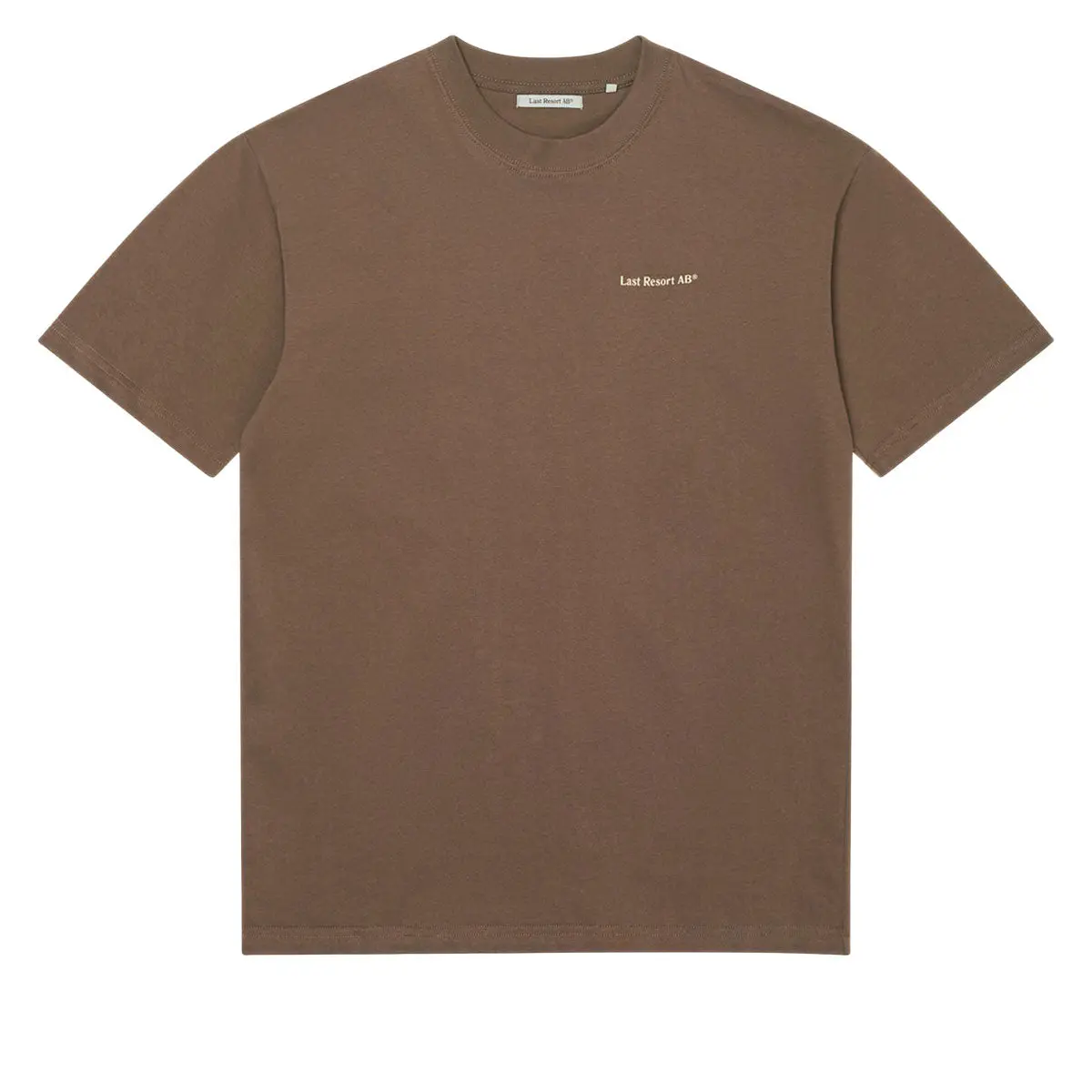 Last Resort Ab Atlas Mono T-Shirt - Washed Brown/Beige 1