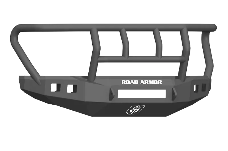 Road Armor Stealth Wide-Fender Front Bumper With Titan Ii Guard – Fits 2017–2020 Ford F-250 – Textured Black 1