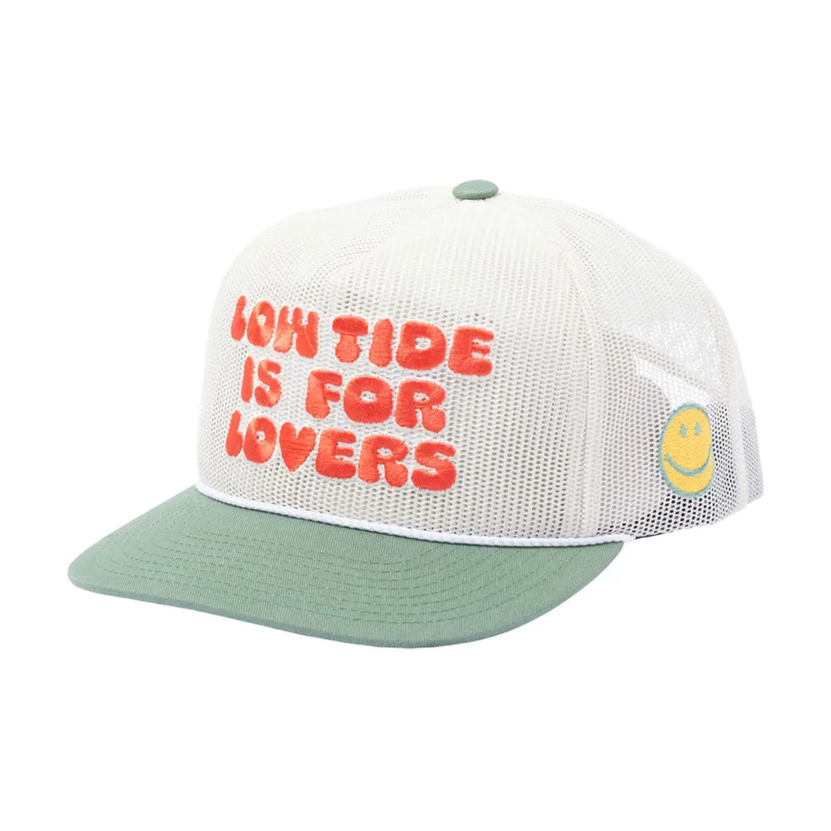 Dark Seas Lovers Hat - White/Green 1