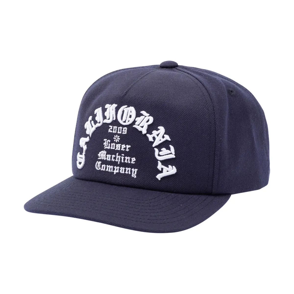 Loser Machine Fanatic Snapback Hat - Navy 1