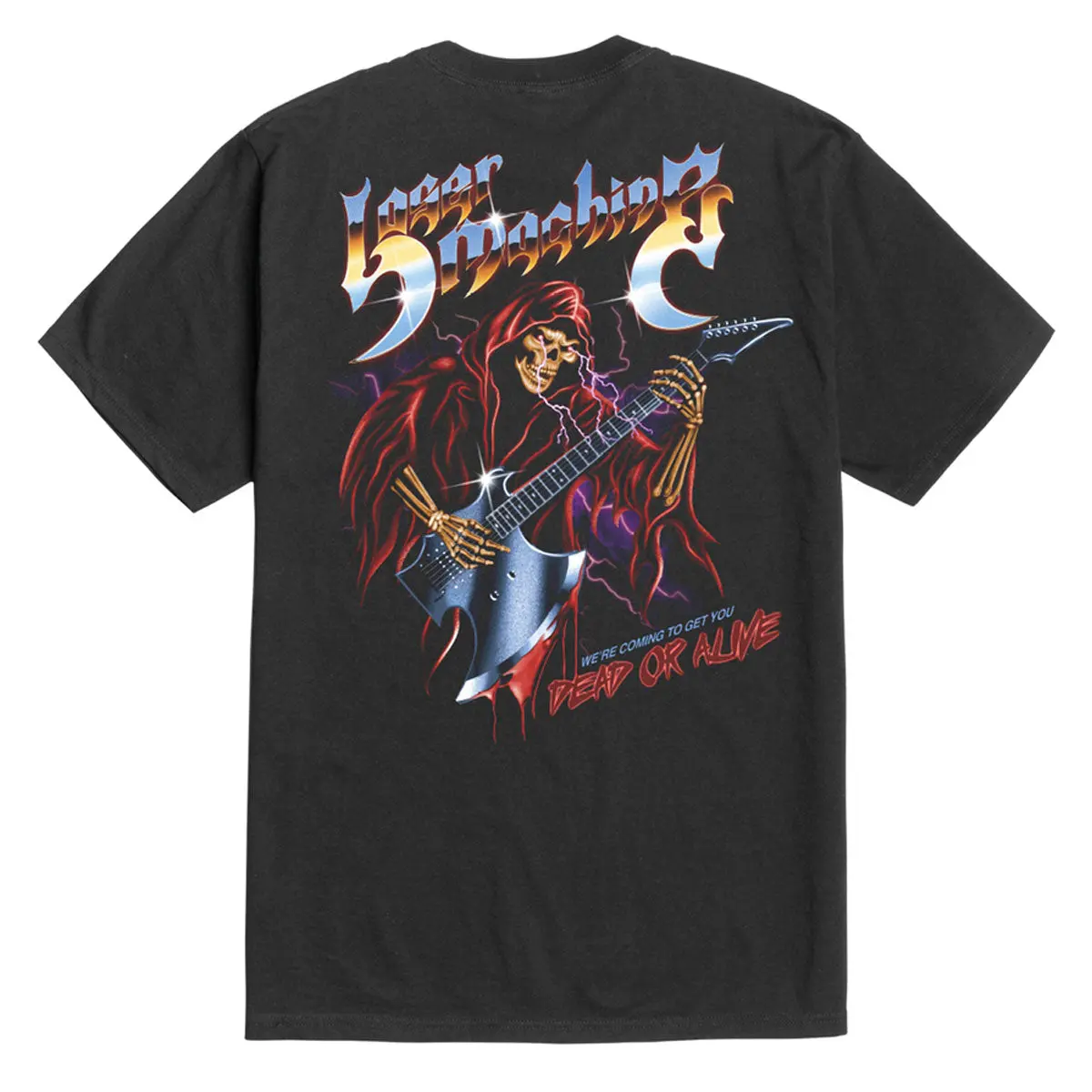 Loser Machine Dead Or Alive T-Shirt - Black 1