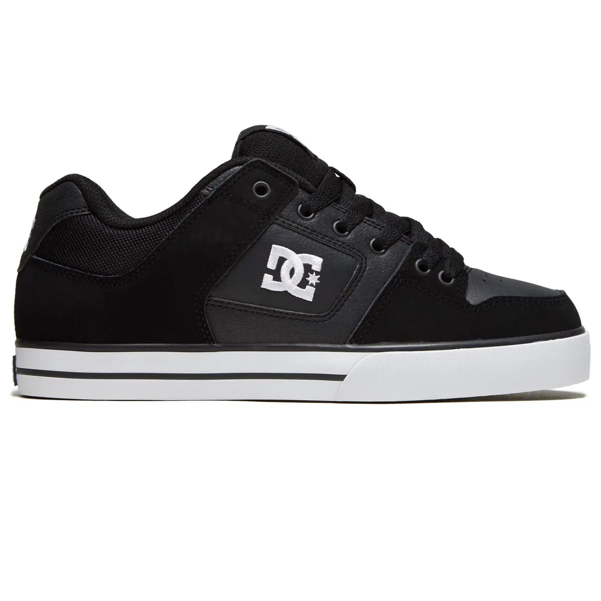 Dc Pure Shoes - Black/Black/White 1