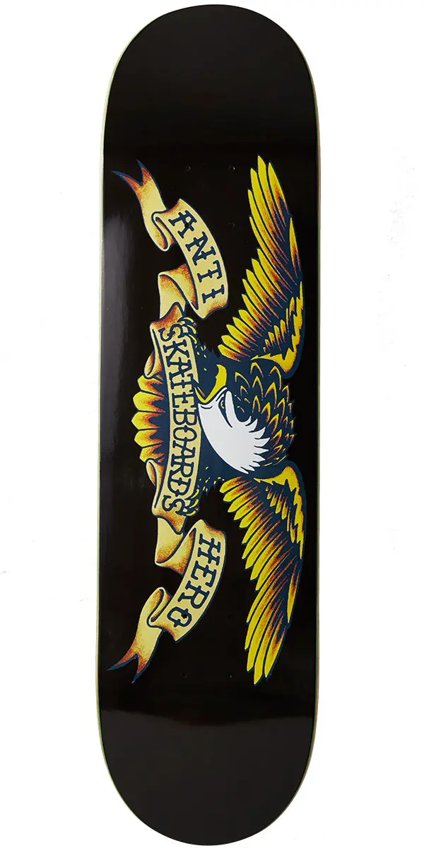 Anti-Hero Classic Eagle Skateboard Deck - Black - 8.125" 1