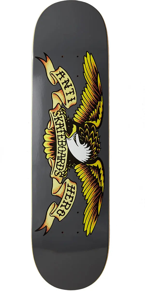 Anti-Hero Classic Eagle Skateboard Deck - Grey - 8.25" 1