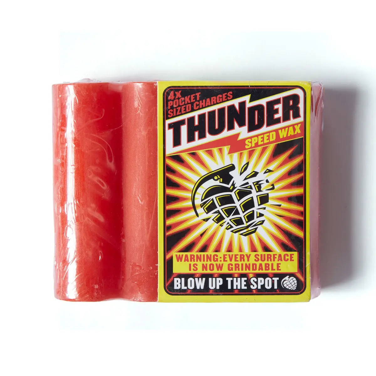 Thunder Dynamite Speed Skate Wax - Red 1
