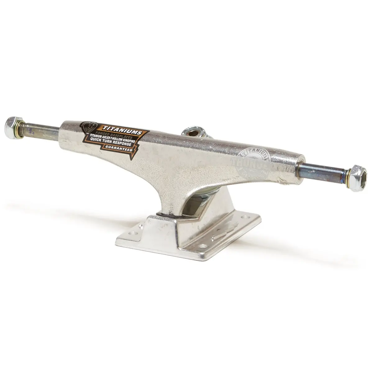 Thunder Titanium Lights 3 Skateboard Trucks - Polished - 147Mm 1