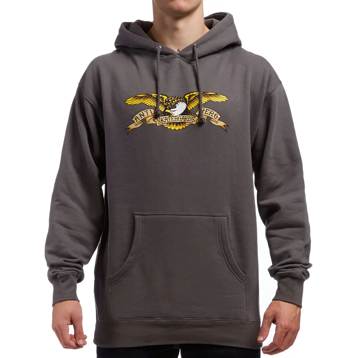 Anti-Hero Eagle Hoodie - Charcoal 1