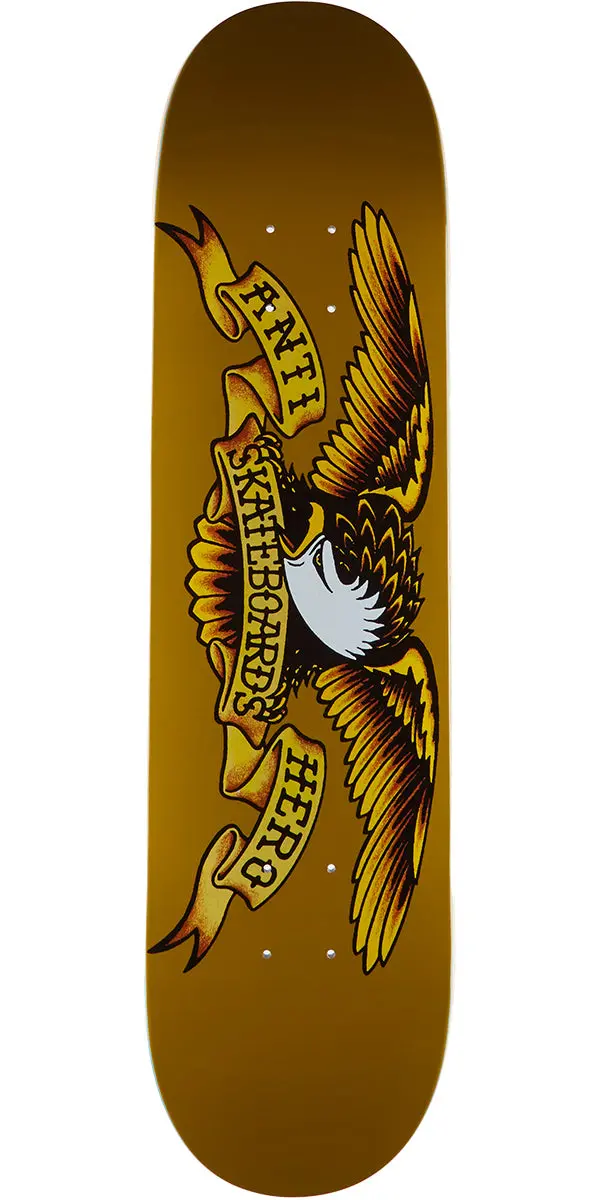 Anti-Hero Classic Eagle Skateboard Deck - Brown - 8.06" 1