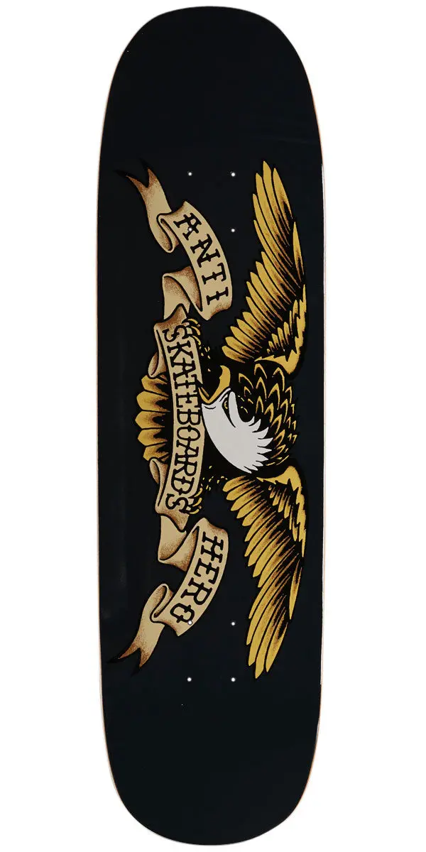 Anti-Hero Team Shaped Eagle Blue Meanie Skateboard Deck - Navy - 8.75" 1