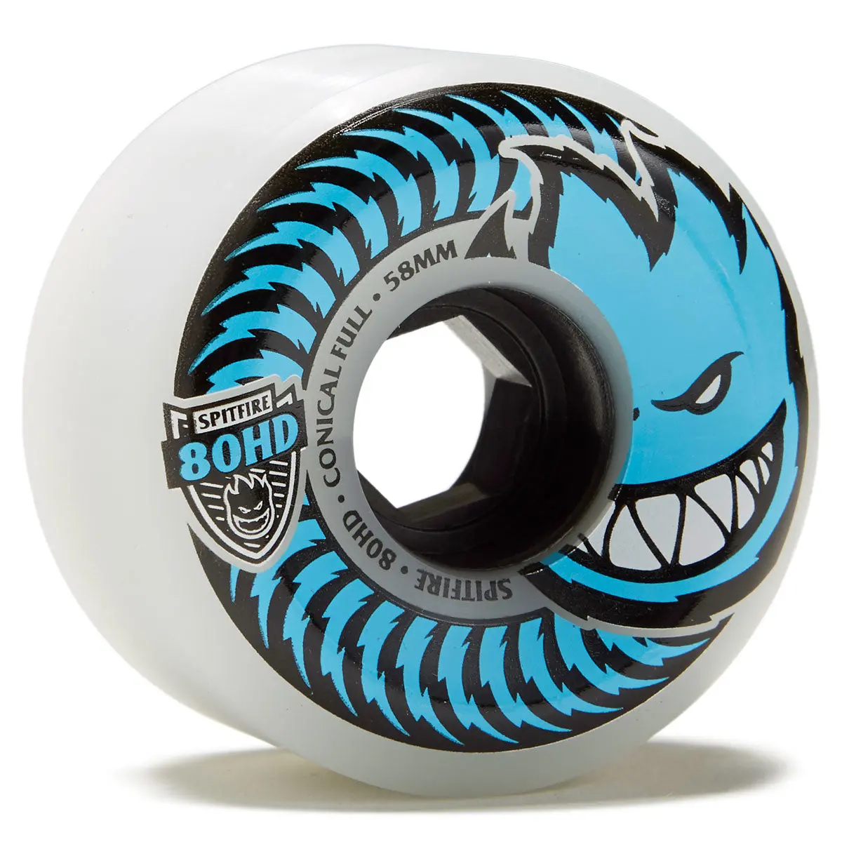 Spitfire 80Hd Conical Full Skateboard Wheels - Natural - 58Mm 1
