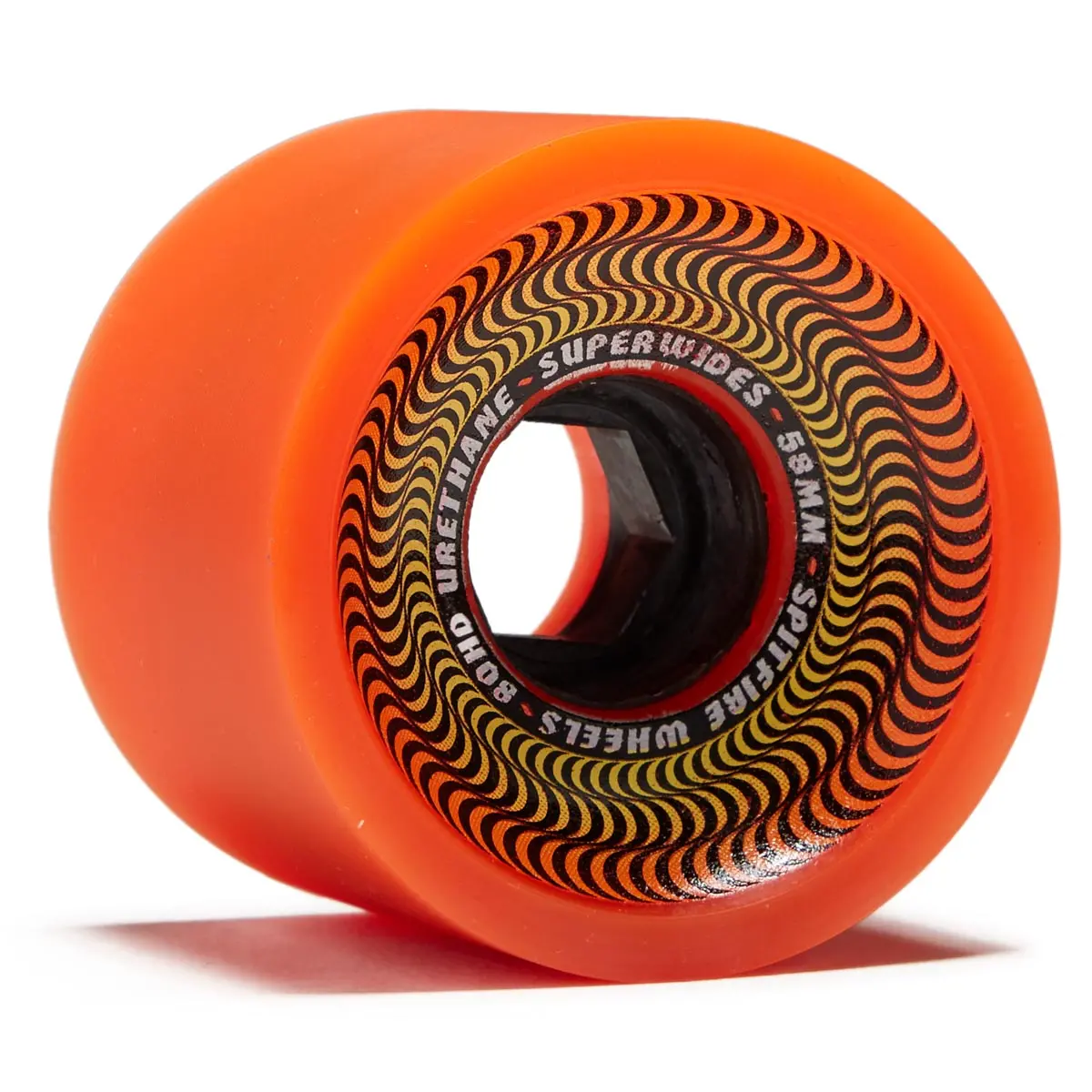 Spitfire 80Hd Superwides Skateboard Wheels - Orange - 58Mm 1