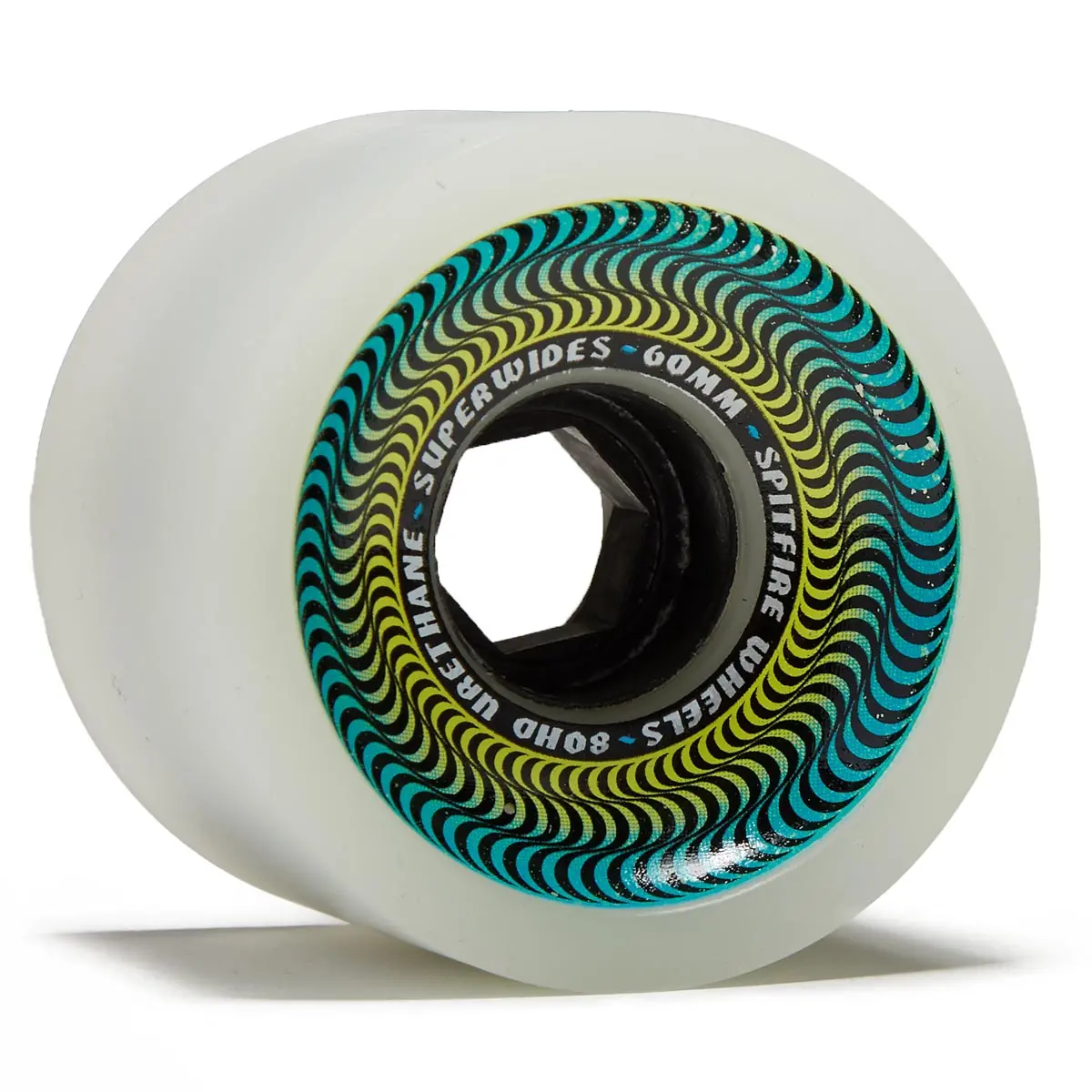 Spitfire 80Hd Superwides Skateboard Wheels - Ice Grey - 60Mm 1