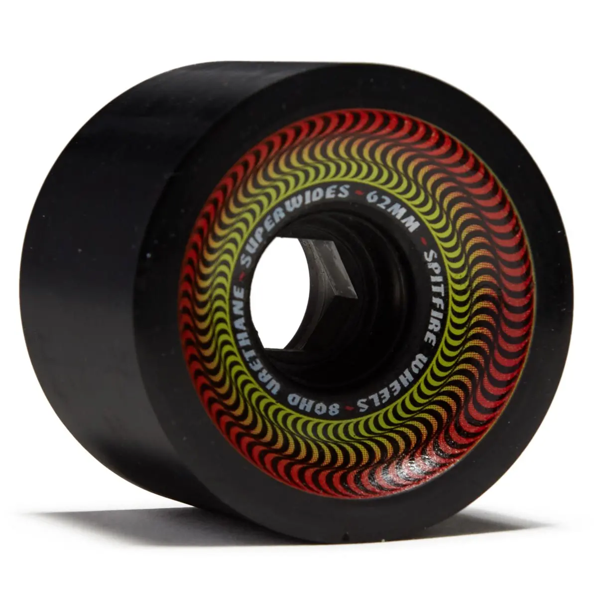 Spitfire 80Hd Superwides Skateboard Wheels - Black - 62Mm 1