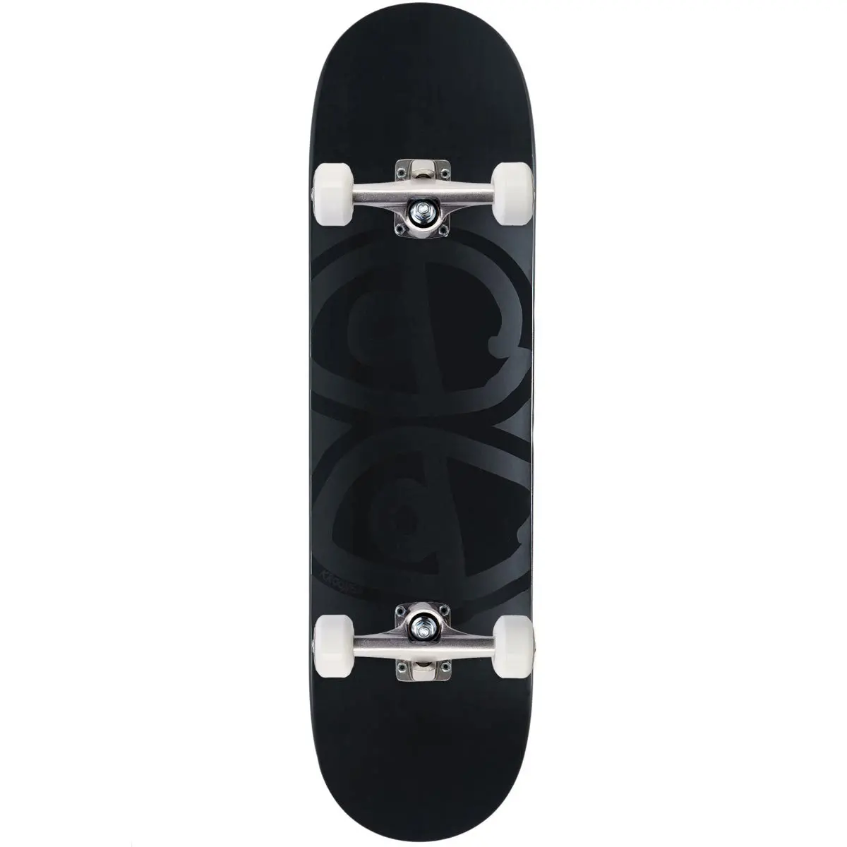Krooked Eyes Skateboard Complete - Black - 8.50" 1