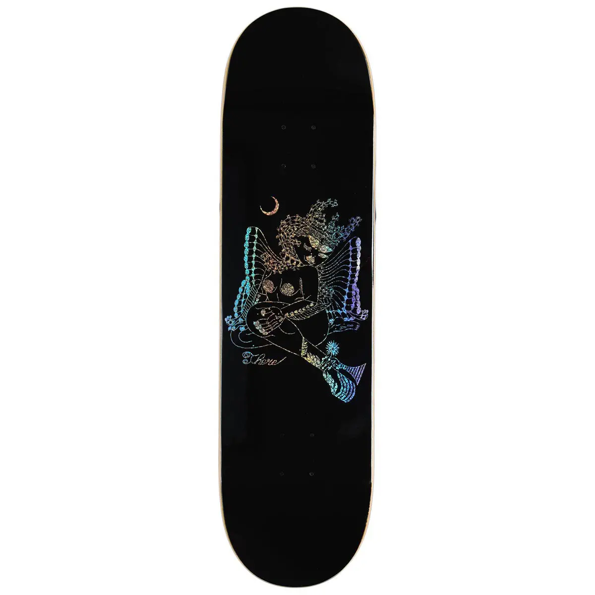 There Midnight Xxx Skateboard Deck - Black - 8.38" 1