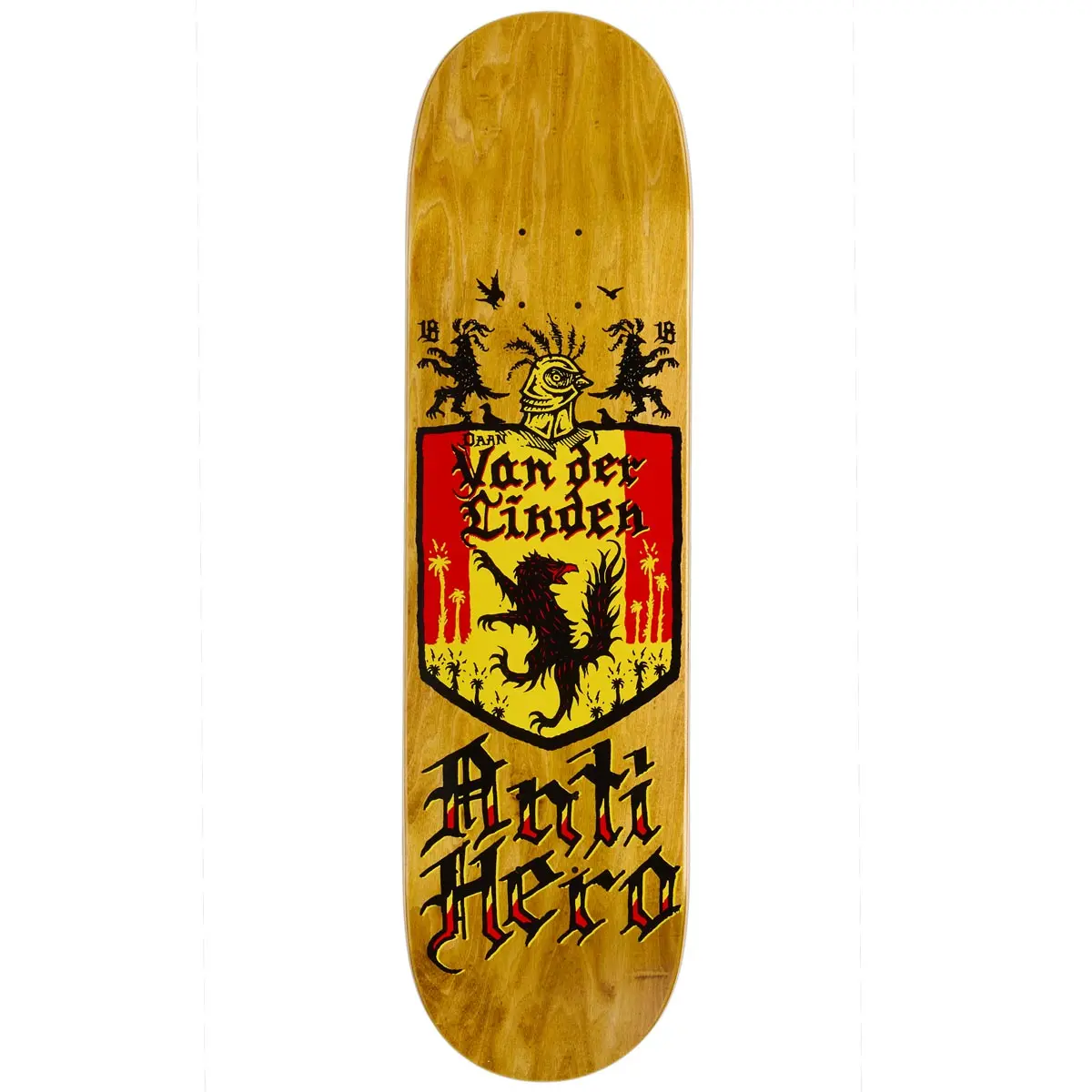 Anti-Hero Daan Coat Of Arms Skateboard Deck - 8.28" 1