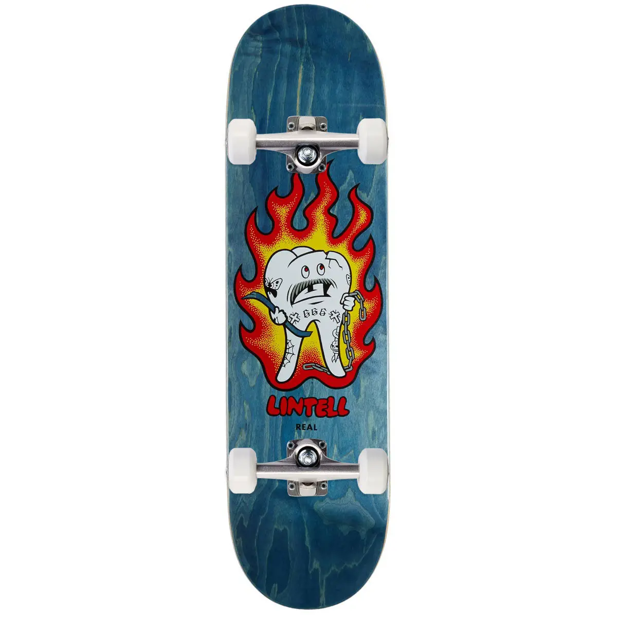 Real Lintell Mascot Skateboard Complete - 8.50" 1