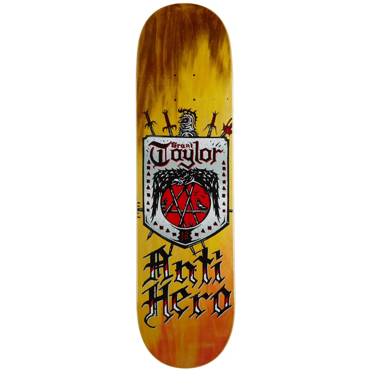 Anti-Hero Grant Coat Of Arms Skateboard Deck - 8.25" 1