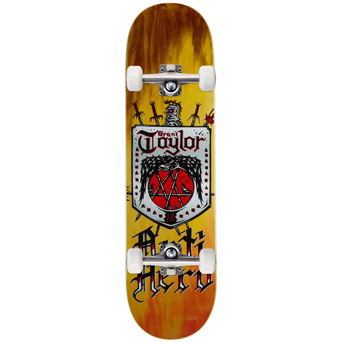 Anti-Hero Grant Coat Of Arms Skateboard Complete - 8.25" 1