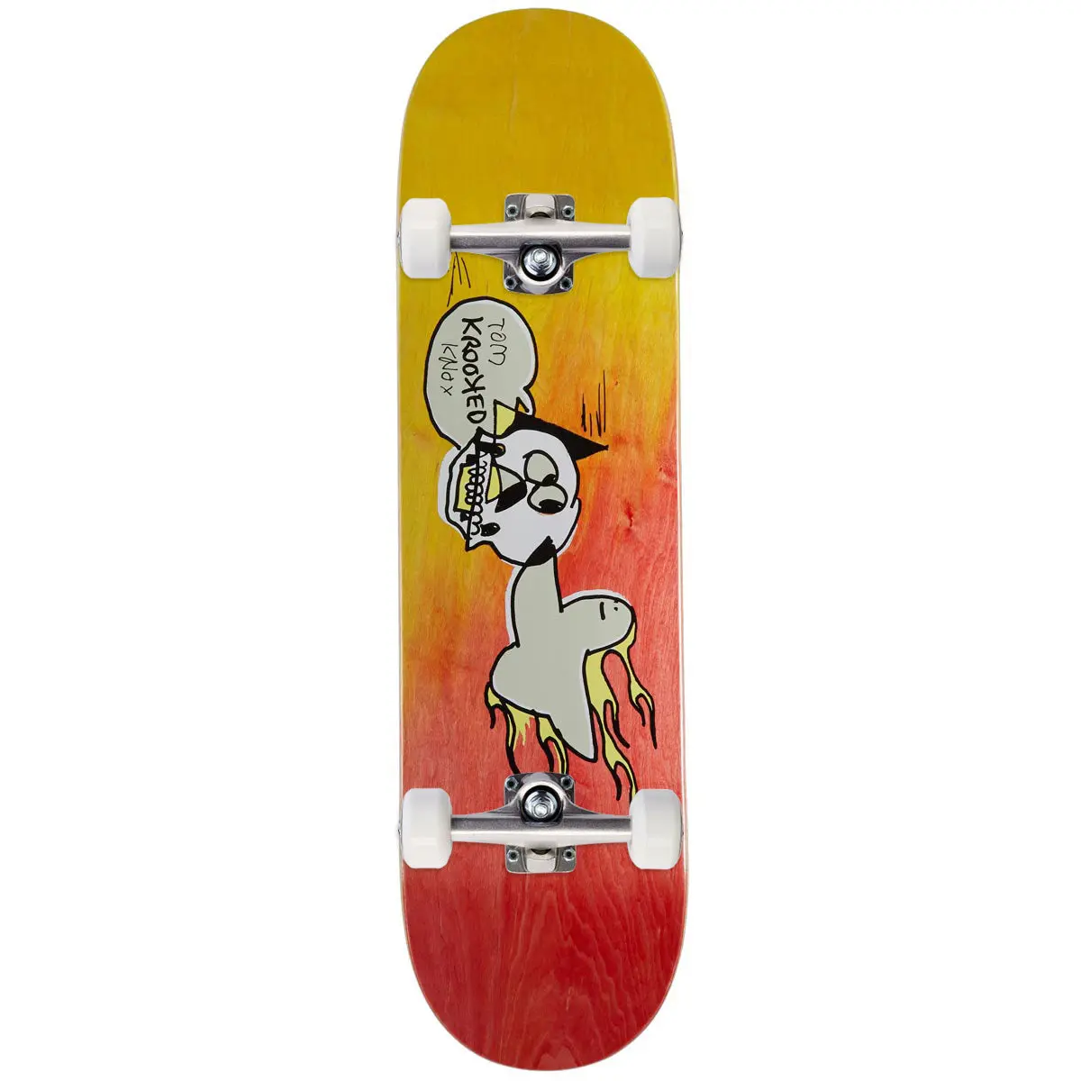 Krooked Knox Burn Bird Skateboard Complete - 8.25" 1
