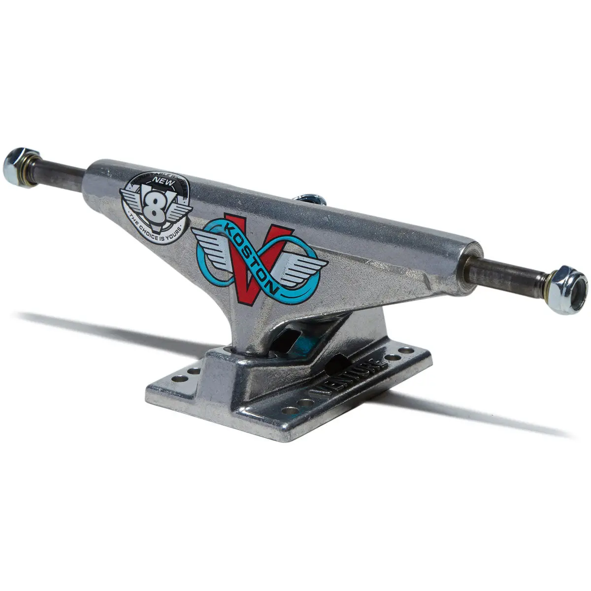 Venture V8 Polished Koston Skateboard Trucks - 5.2 Hi 1