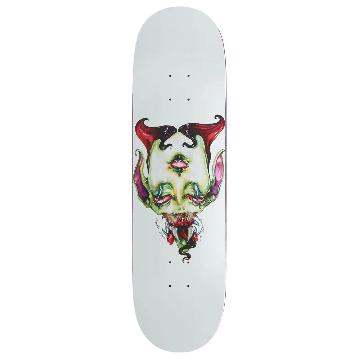 There Chandler Blake Armstrong Ghoul Skateboard Deck - 8.50" 1