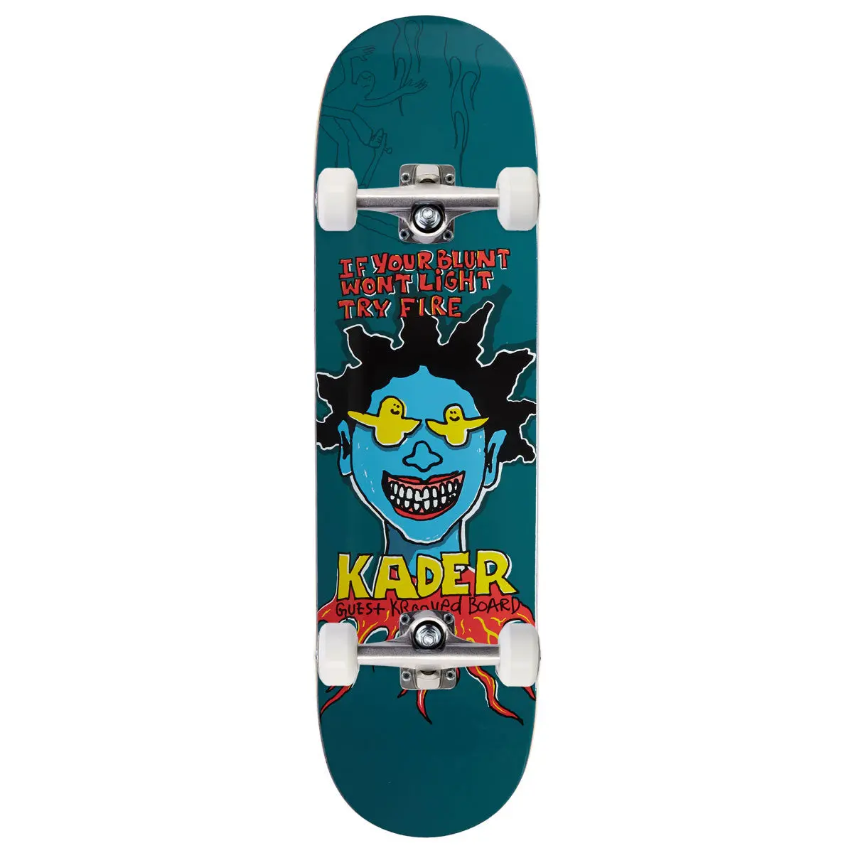 Krooked Kader Guest Skateboard Complete - 8.50" 1