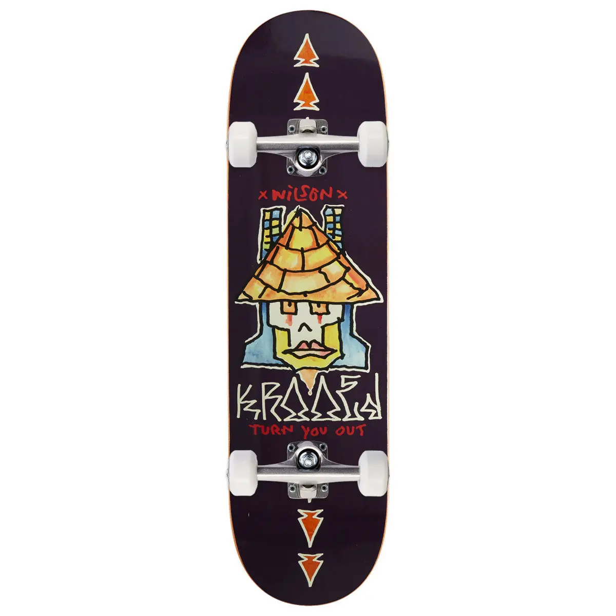 Krooked Wilson Turn Out Skateboard Complete - 8.38" 1