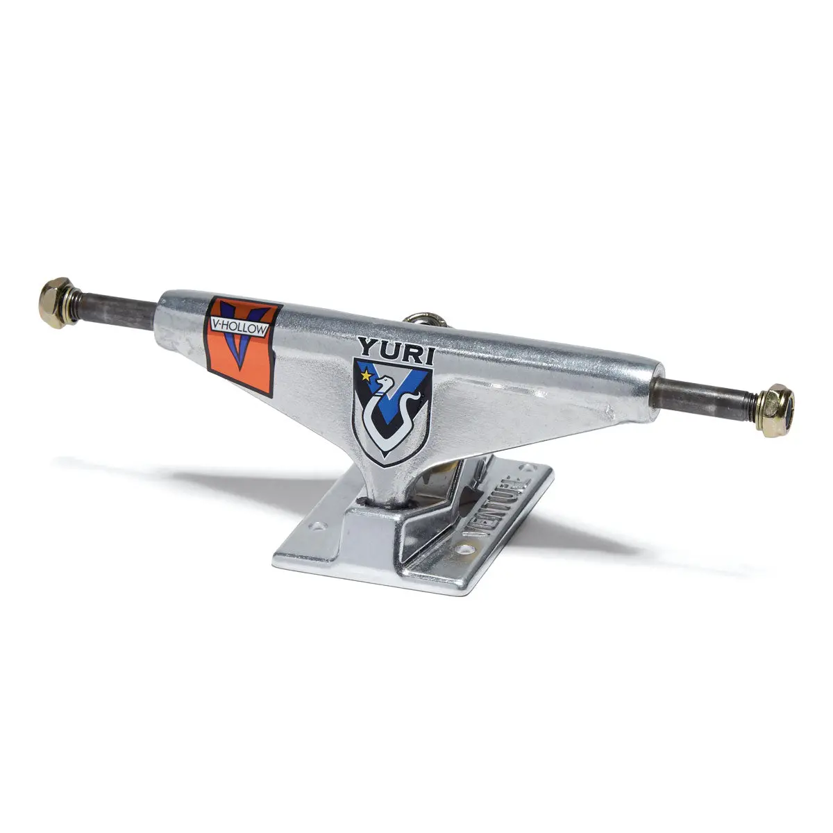 Venture V-Hollow Yuri Facchini Skateboard Trucks - Polished - 5.2 Hi 1