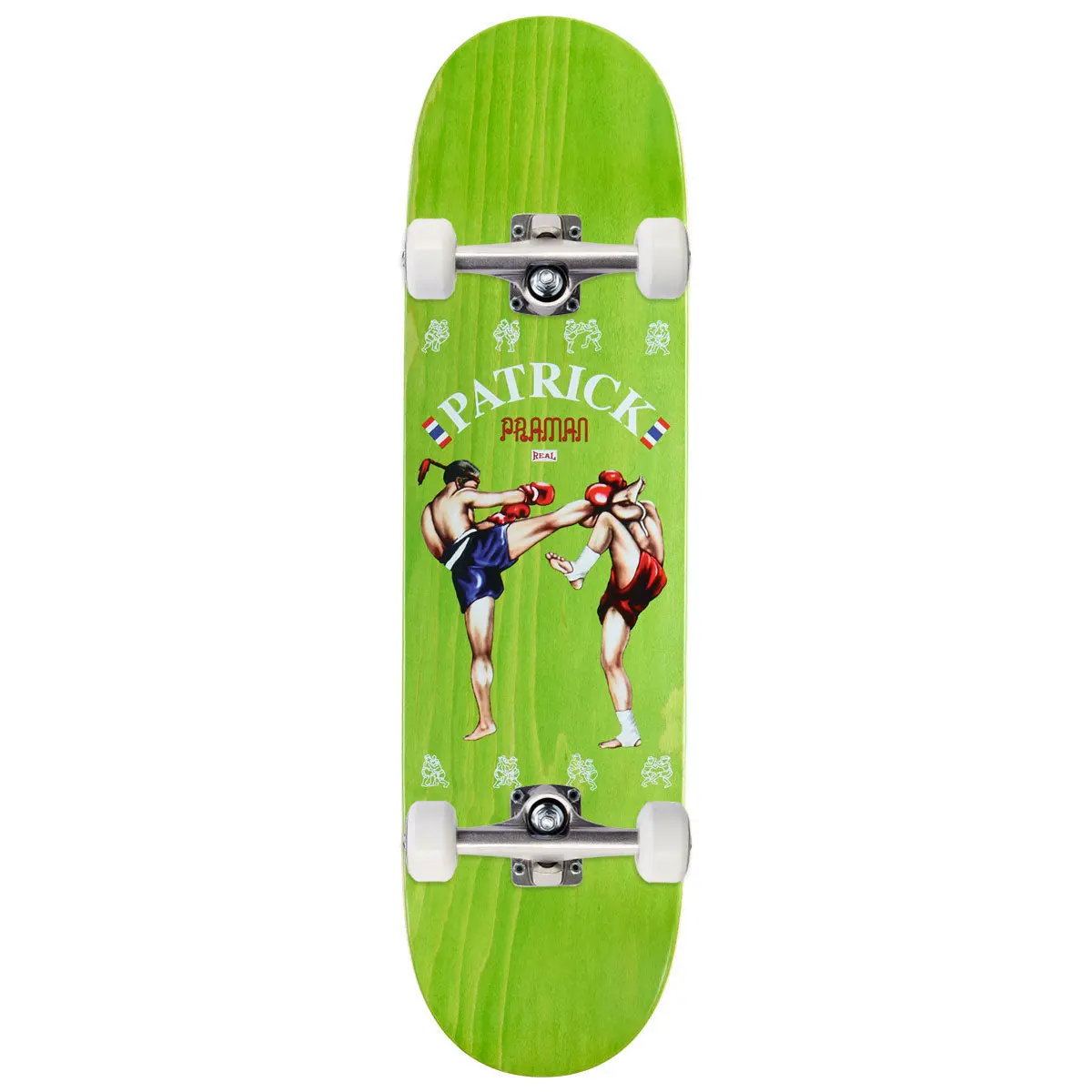 Real Praman Muay Thai Skateboard Complete - 8.50" 1