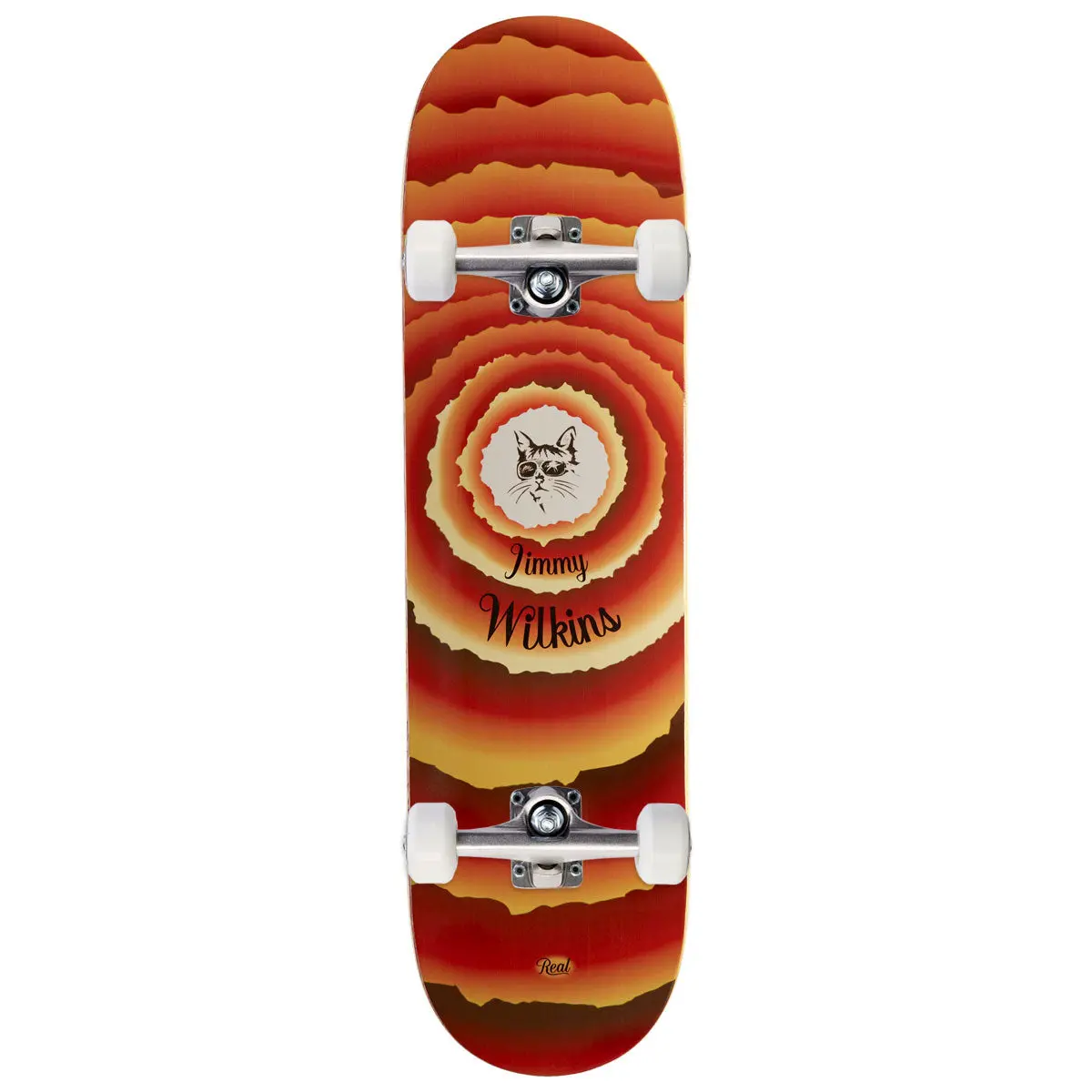 Real Wilkins Key Of Life Skateboard Complete - Orange - 8.50" 1