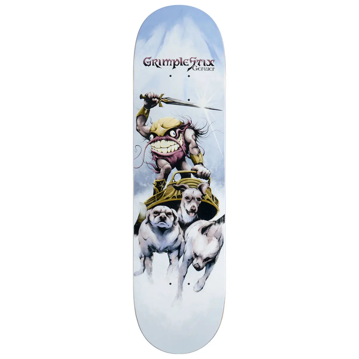 Anti-Hero Grimplestix Barbarians Gerwer Skateboard Deck - 8.28" 1