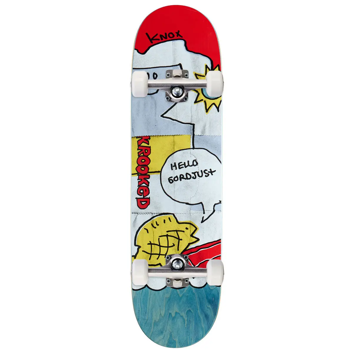 Krooked Knox Gordjust Skateboard Complete - 8.50" 1