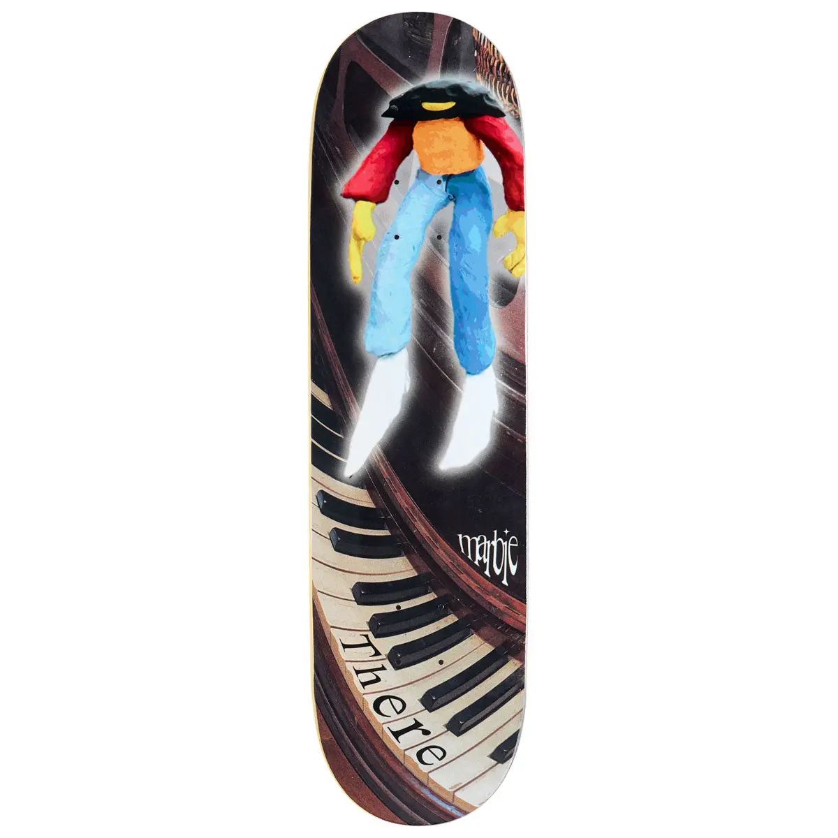 There Marbie Piano Skateboard Deck - 8.50" 1