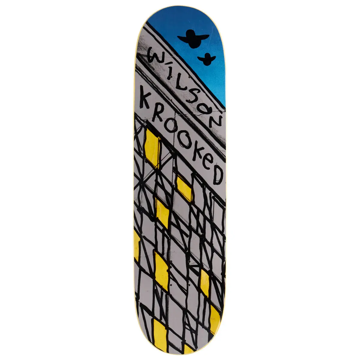 Krooked Wilson Link Skateboard Deck - 8.50" 1