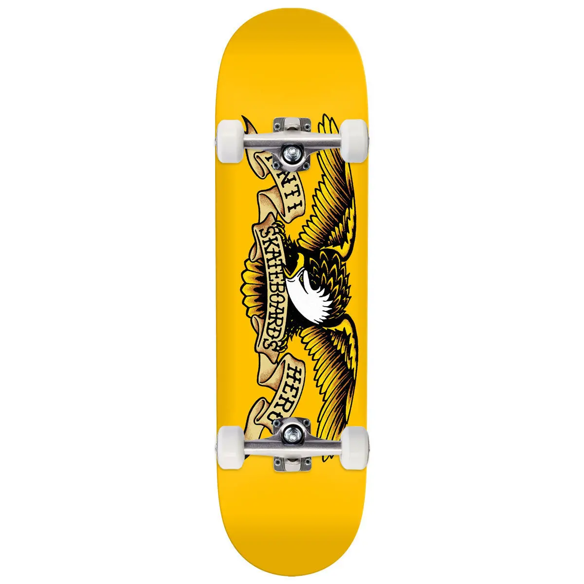 Anti-Hero Dbx Eagle Skateboard Complete - Yellow - 8.25" 1
