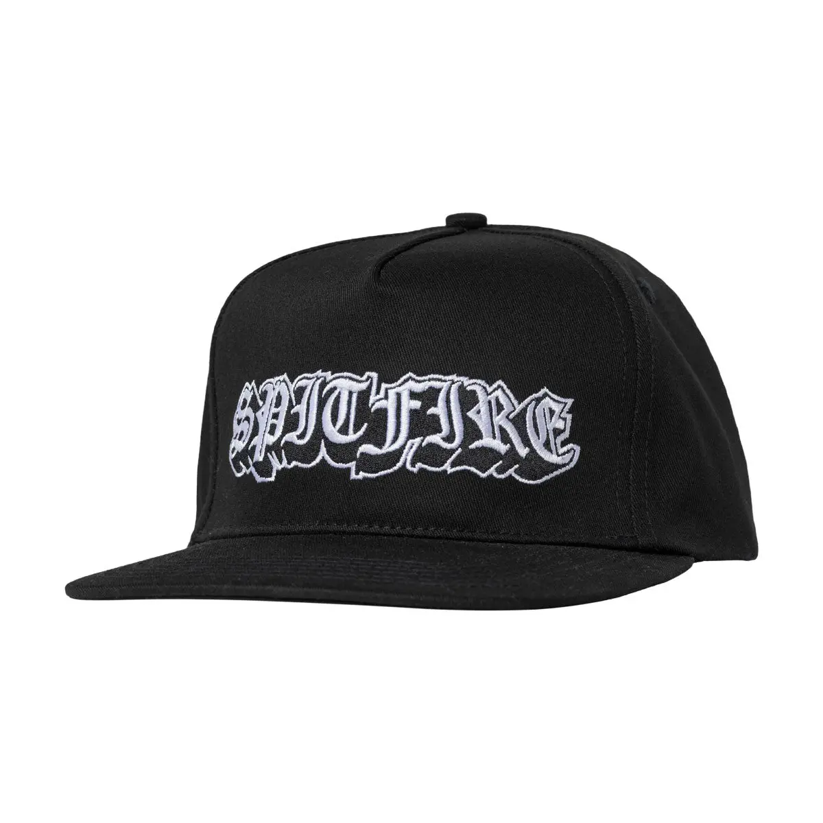 Spitfire Old E Drop Hat - Black/White 1