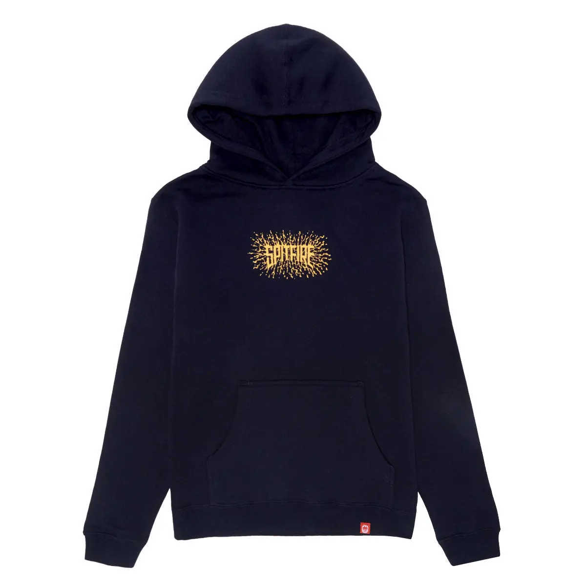Spitfire Youth Splat Hoodie - Classic Navy/Yellow 1