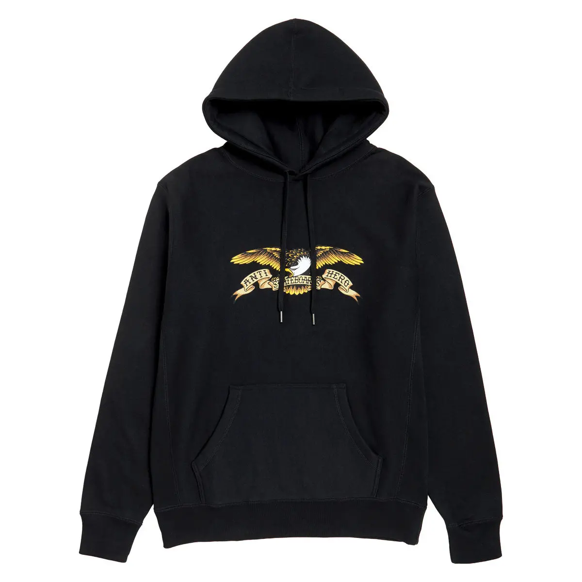 Anti-Hero Eagle Hoodie - Black/Black Multi Color 1
