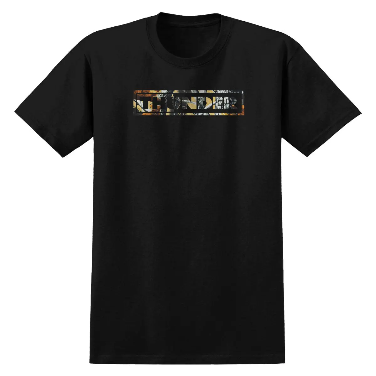 Thunder Bar Bolt Camo T-Shirt - Black/Multi Color 1