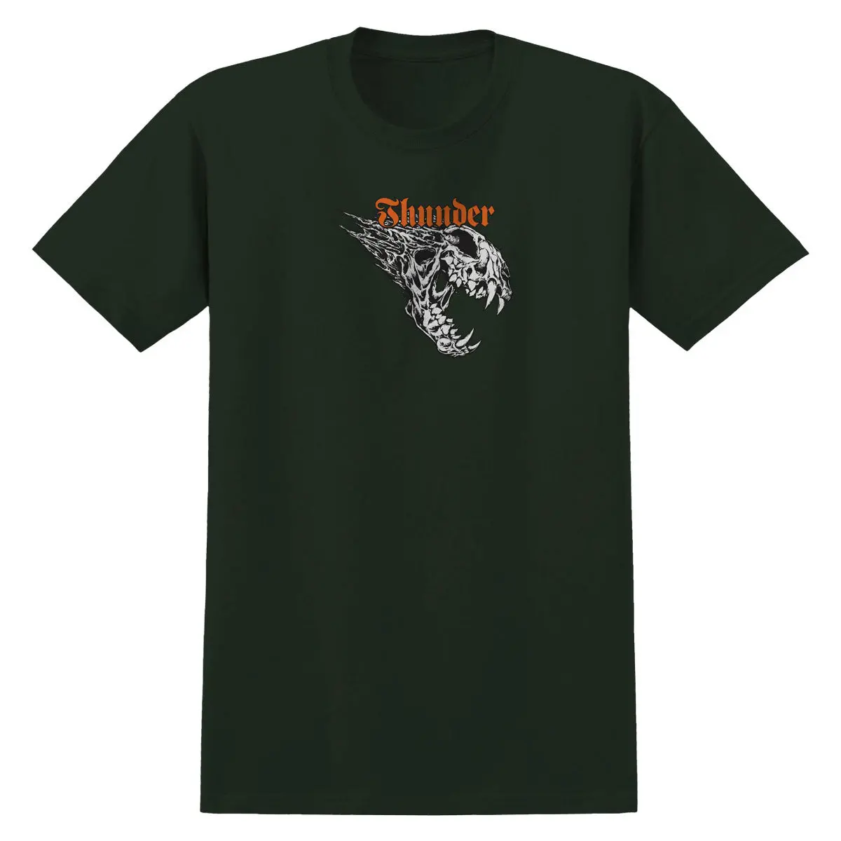 Thunder Screaming Banshee T-Shirt - Forest/Black/White/Orange 1