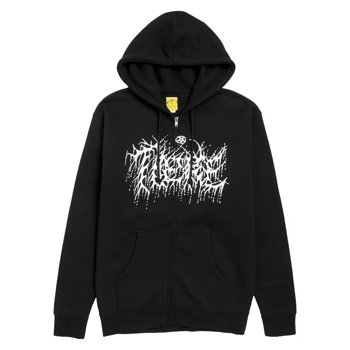 There Loud Zip Up Hoodie - Black/White 1