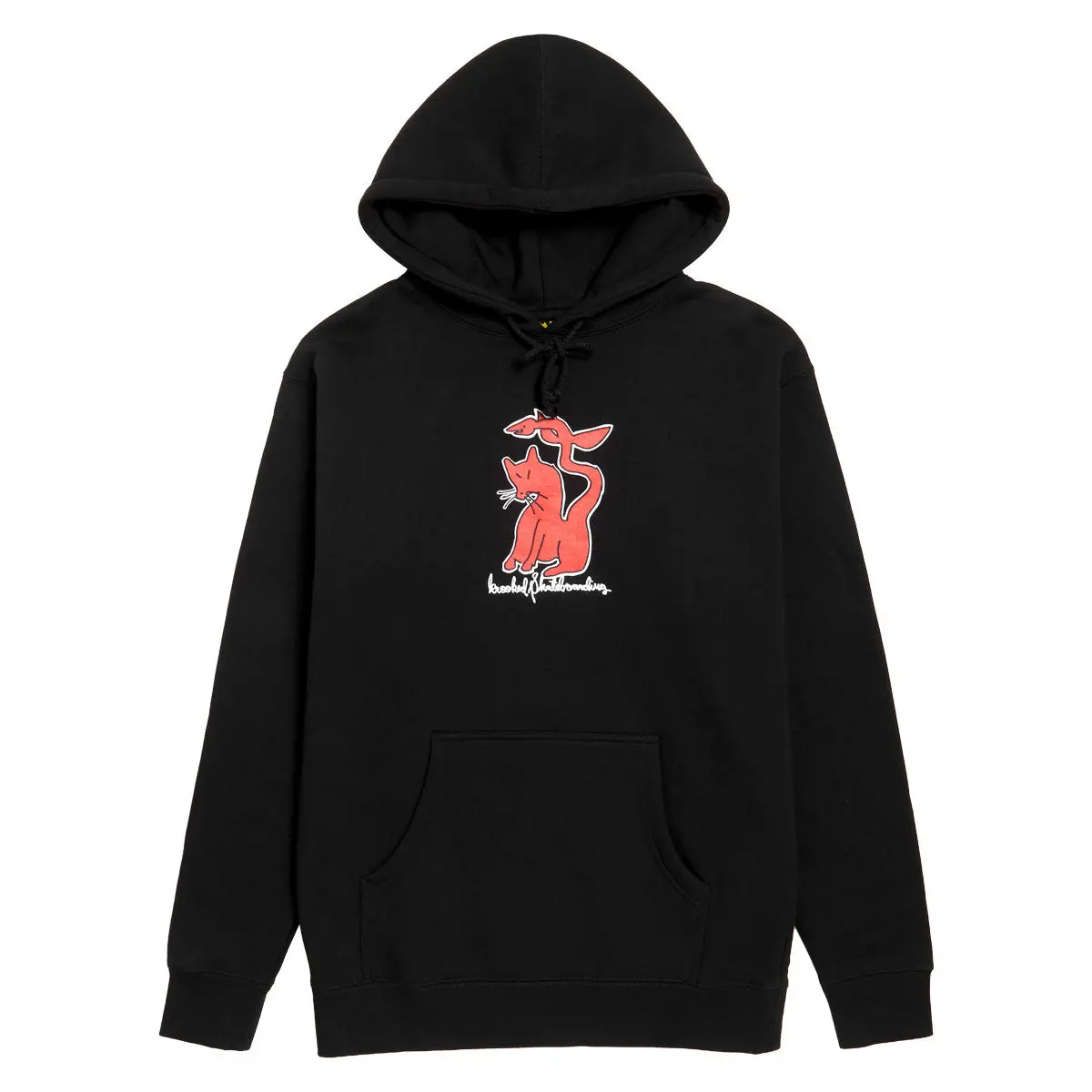 Krooked Kat Serpent Hoodie - Black/Red/White/Black 1
