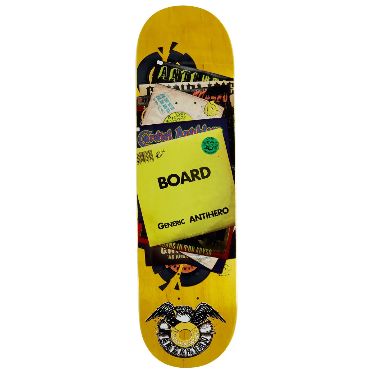 Anti-Hero Cardiel Studio 18 Skateboard Deck - 8.62" 1