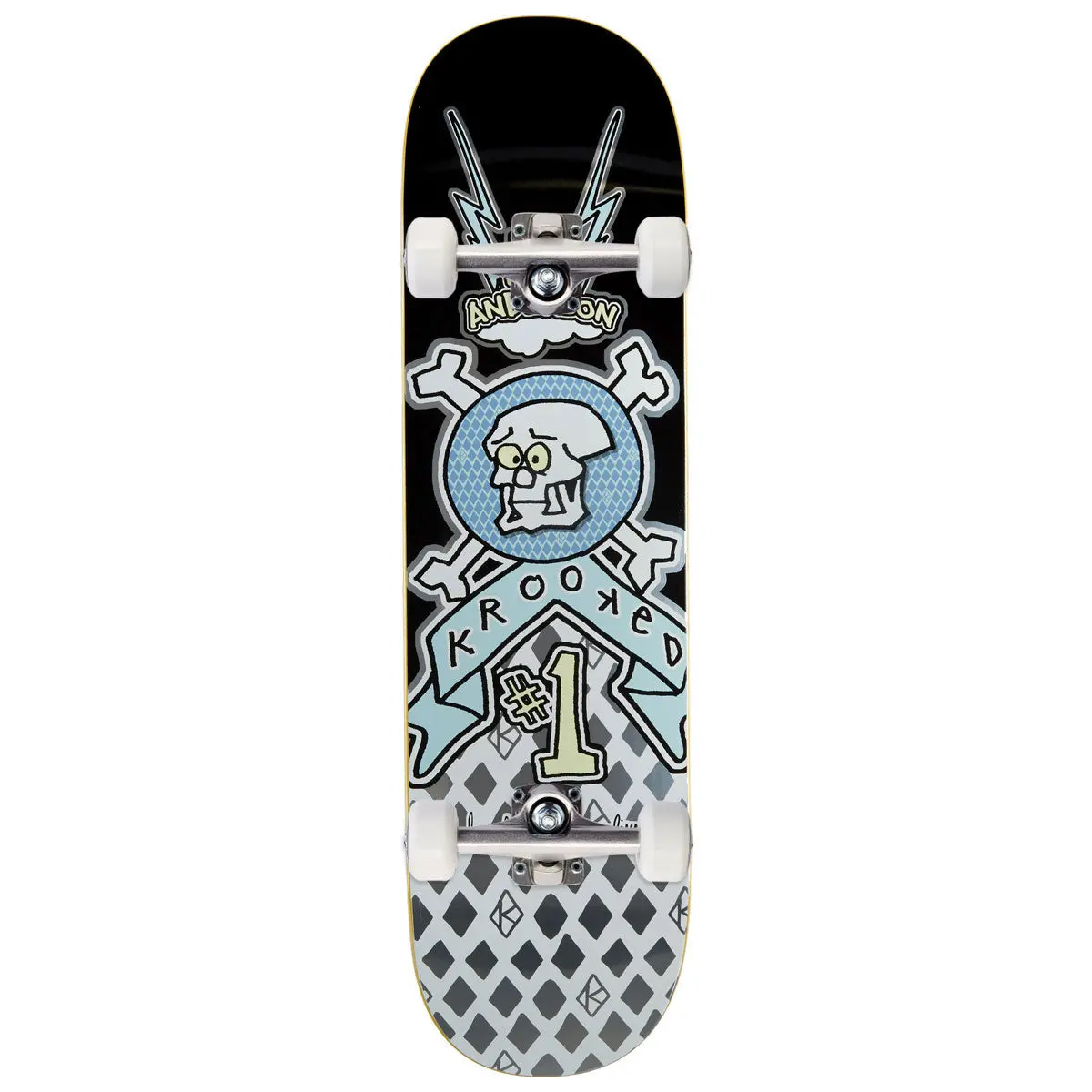 Krooked Manderson Redux Skateboard Complete - 8.38" 1