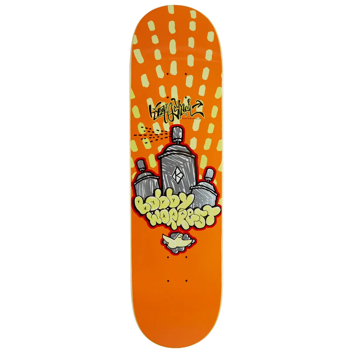 Krooked Worrest Redux Skateboard Deck - 8.50" 1