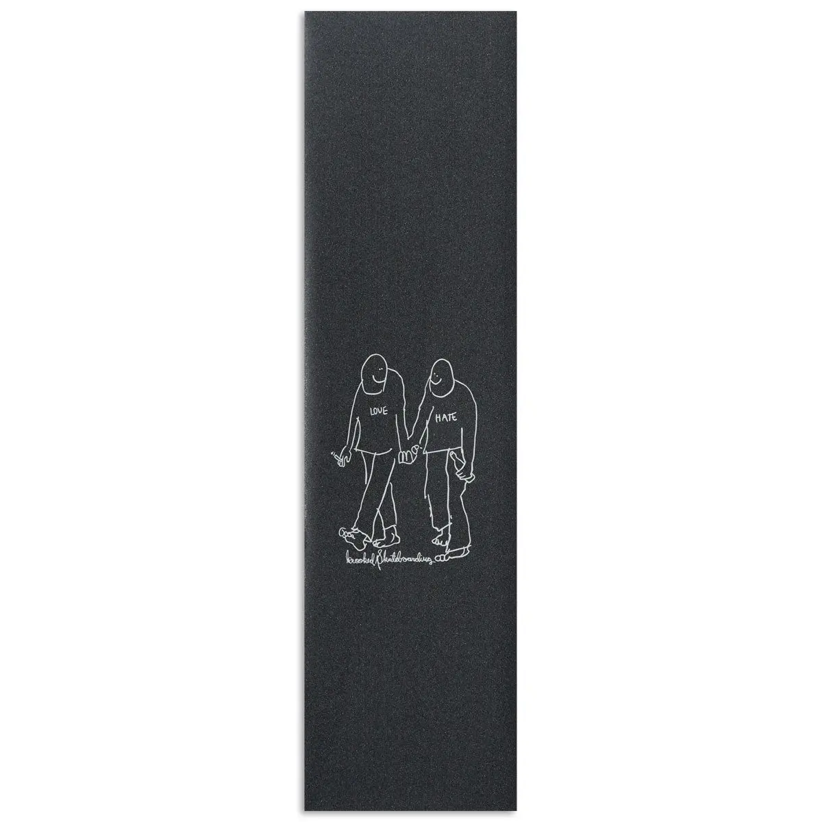 Krooked Love Hate Grip Tape - Black 1